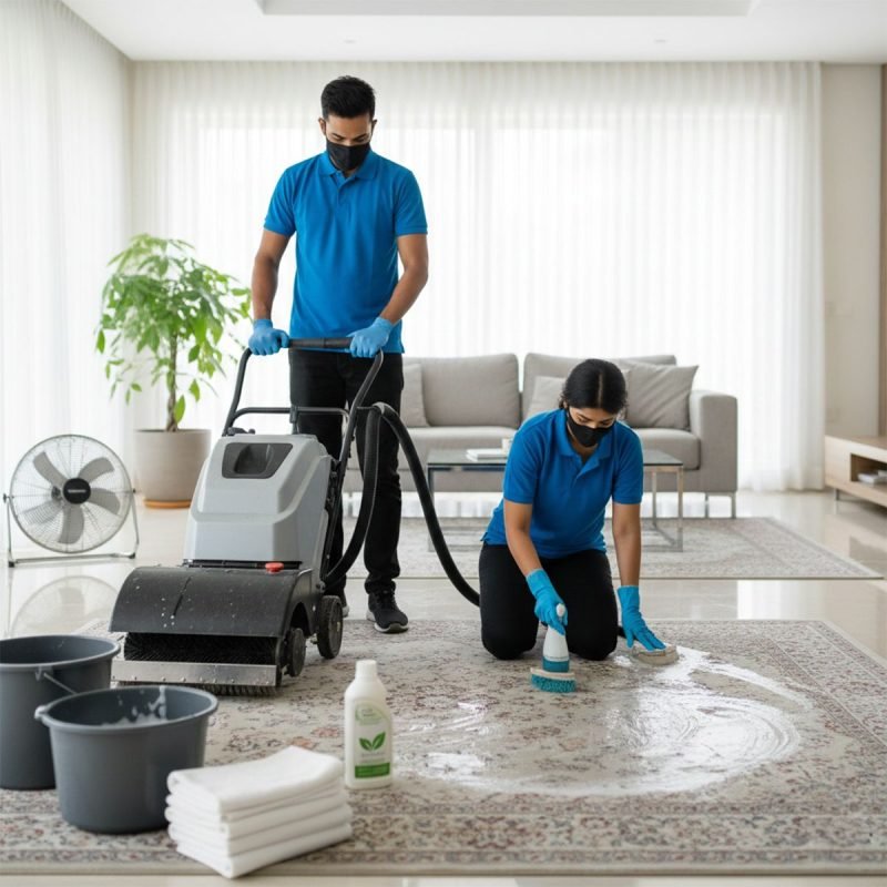 Professional Carpet Washing Services