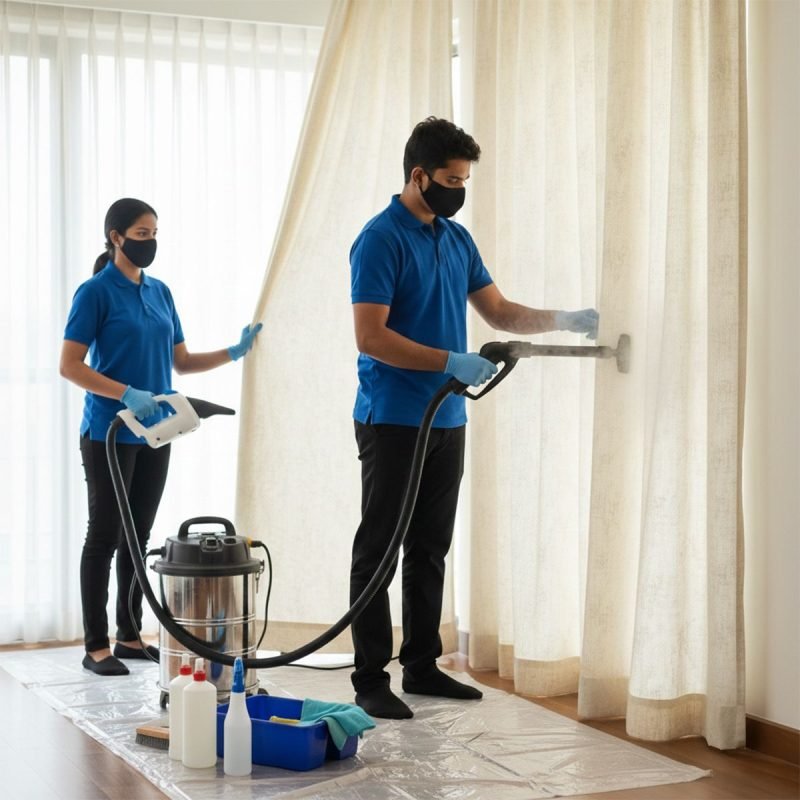 Professional Curtain Dry Cleaning Services