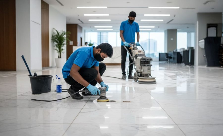 What’s Included in Marble Polishing Services